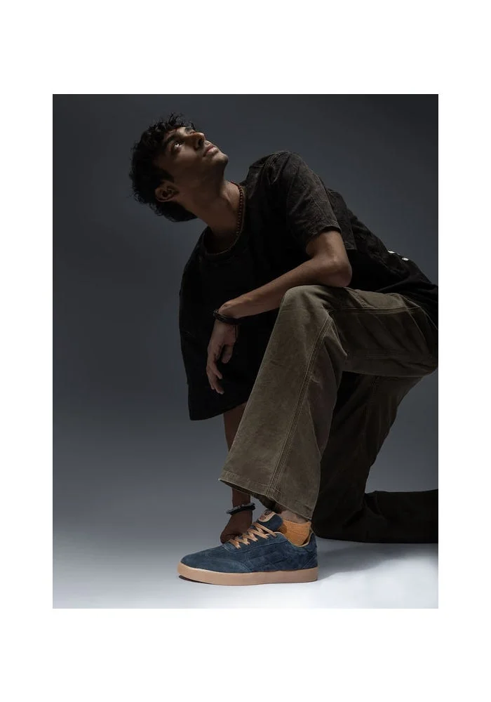 Bacca Bucci Indigo Dune Fresco – Suede Low-Top Sneakers for Men | Best Price UAE